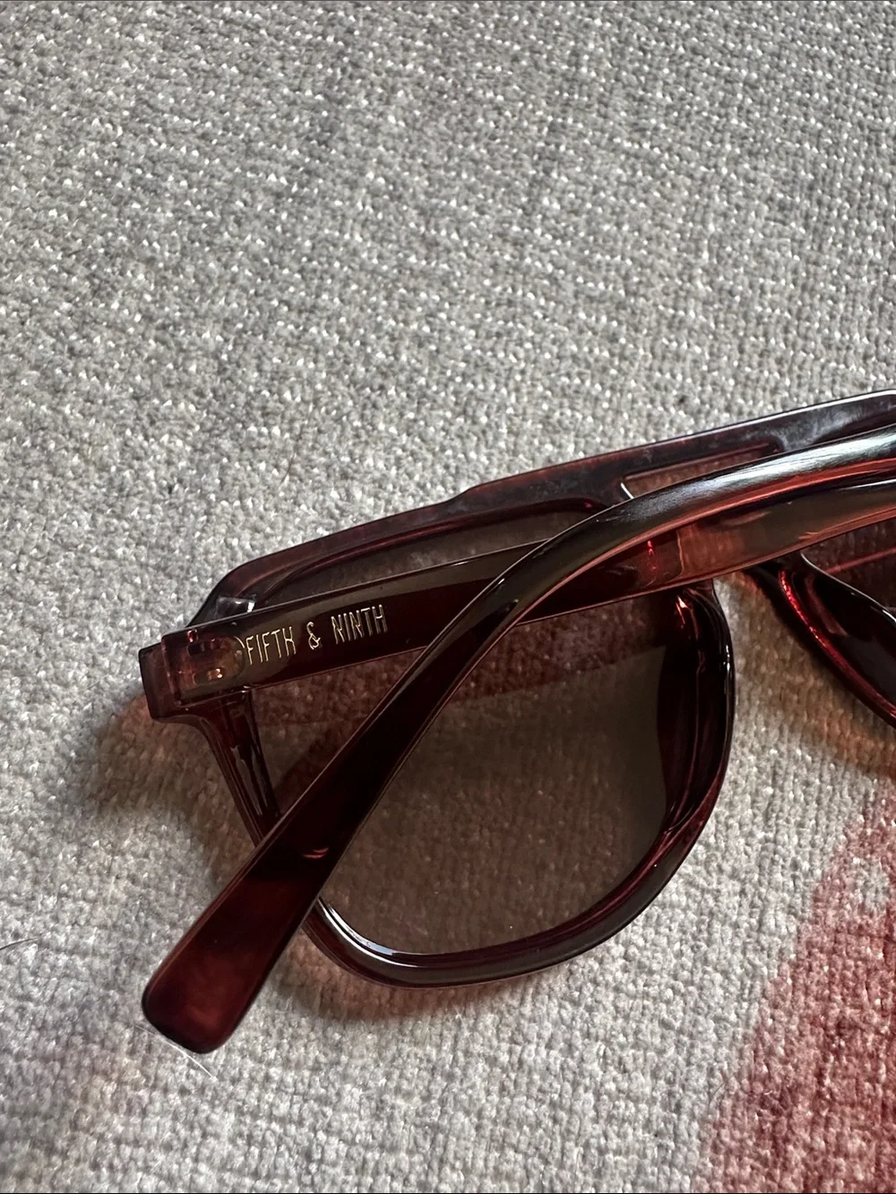 Fifth & Ninth Oversized Aviator Sunglasses